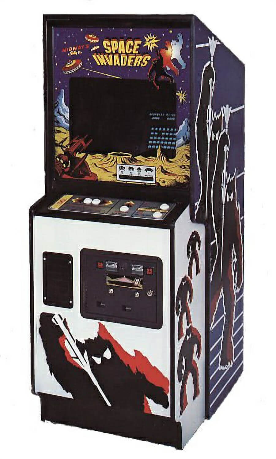 Midway Space Invaders Arcade Machine | Liberty Games