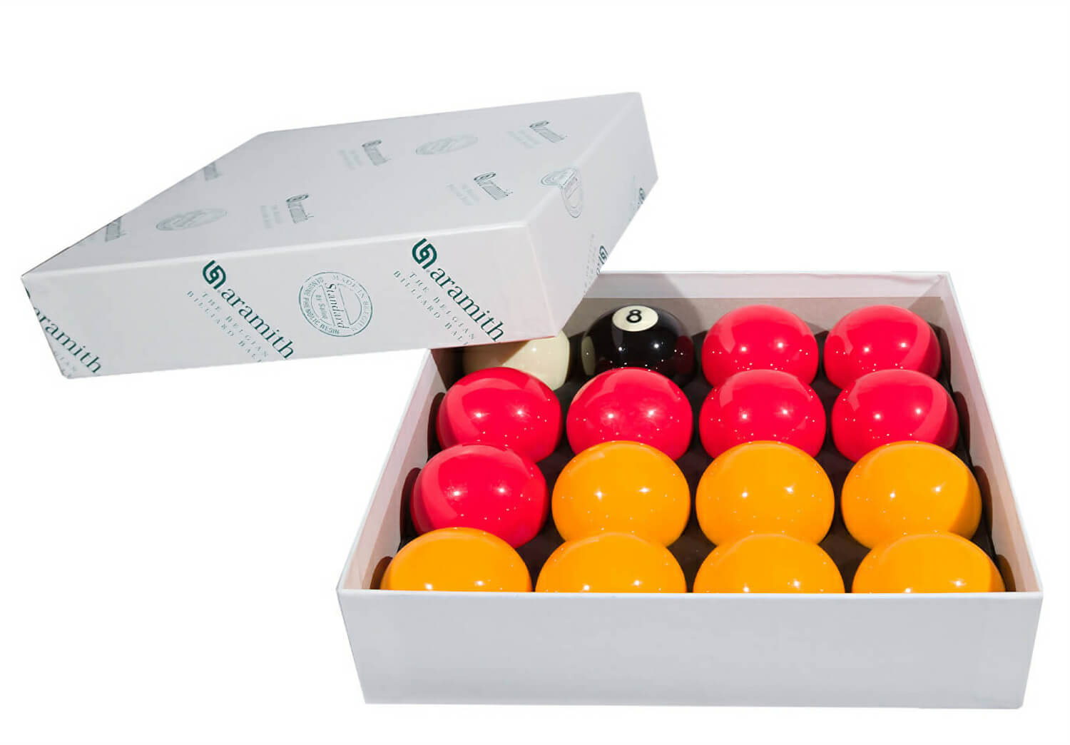 Aramith Mm Red Yellow Pool Ball Set Liberty Games