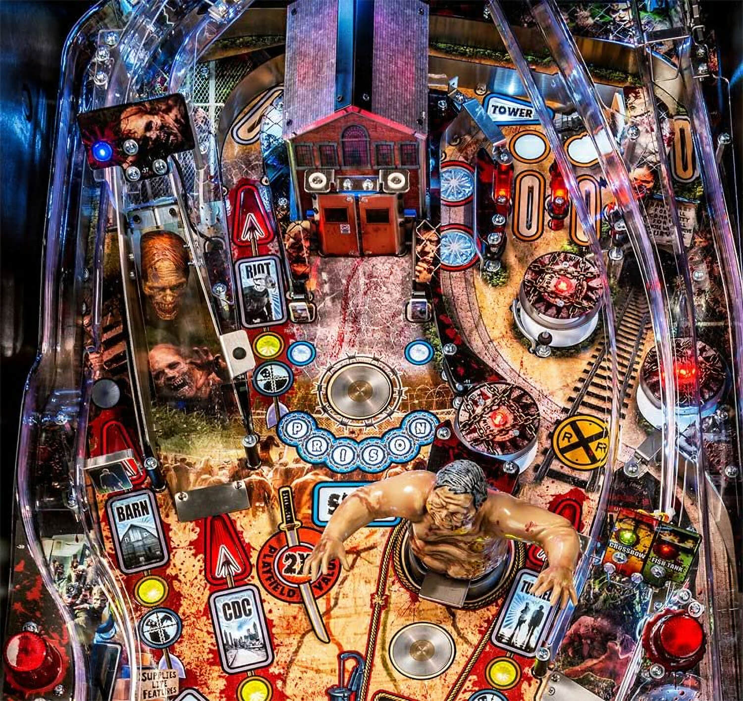 Stern The Walking Dead Premium Pinball Machine | Liberty Games