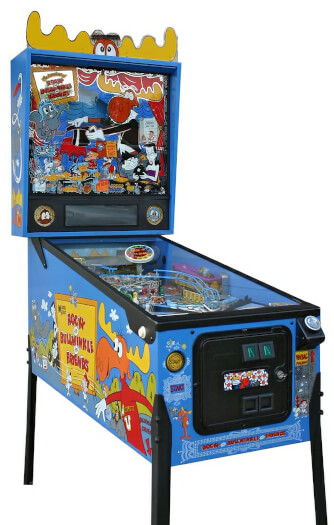 The Adventures Of Rocky & Bullwinkle Pinball Machine | Liberty Games