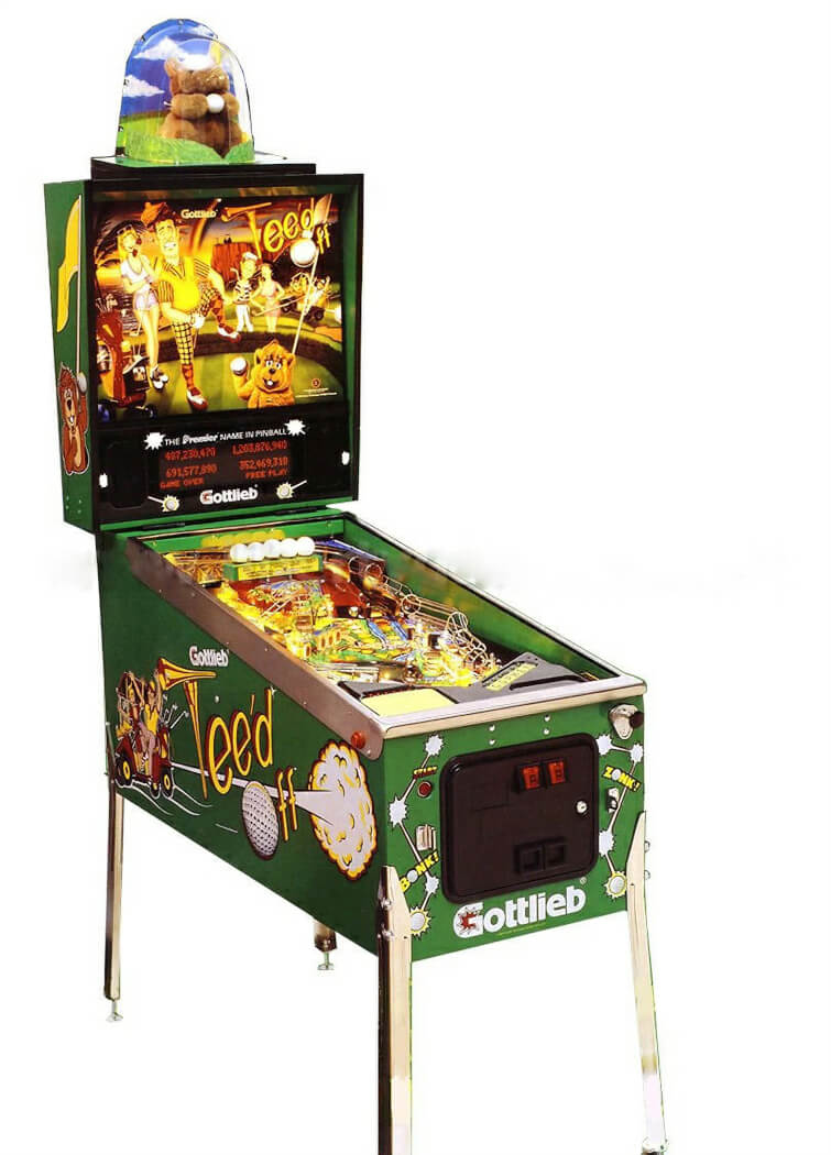 Teed Off Pinball Machine For Sale Liberty Games