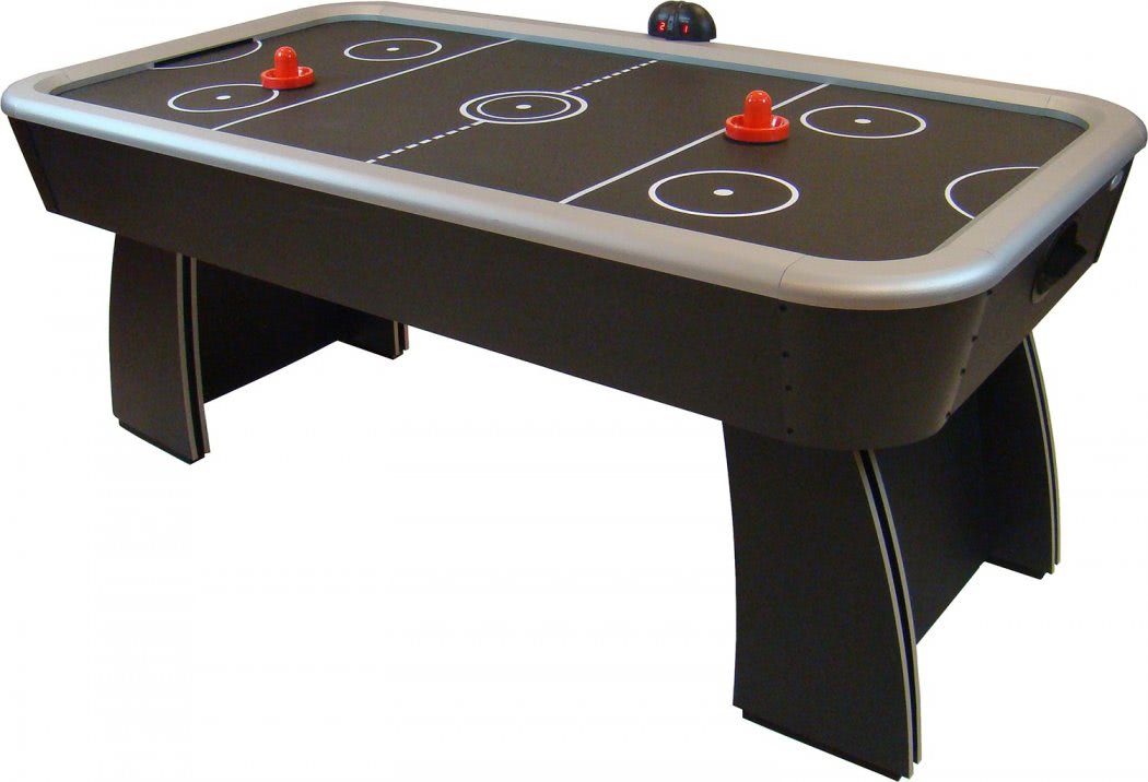 difference between foosball and air hockey table