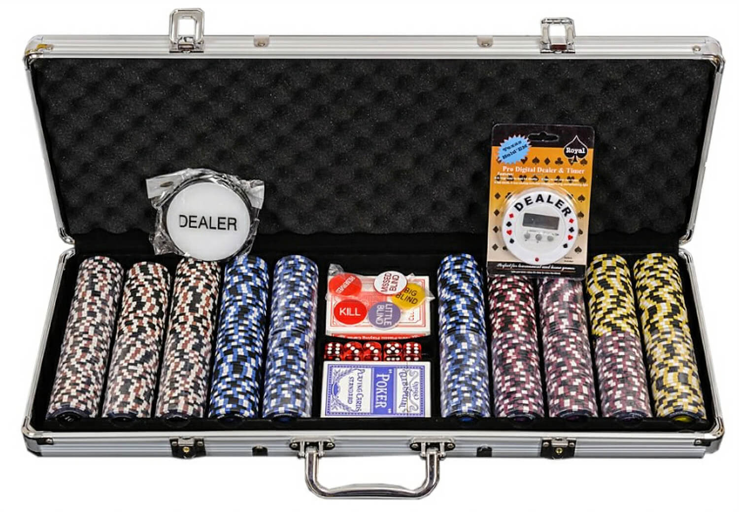 500 poker chip set