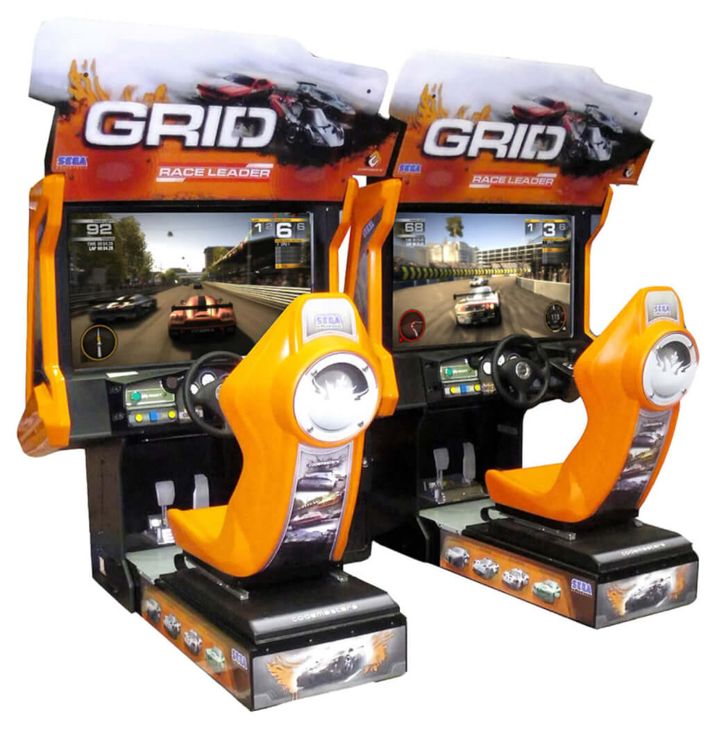 race driver grid arcade machine