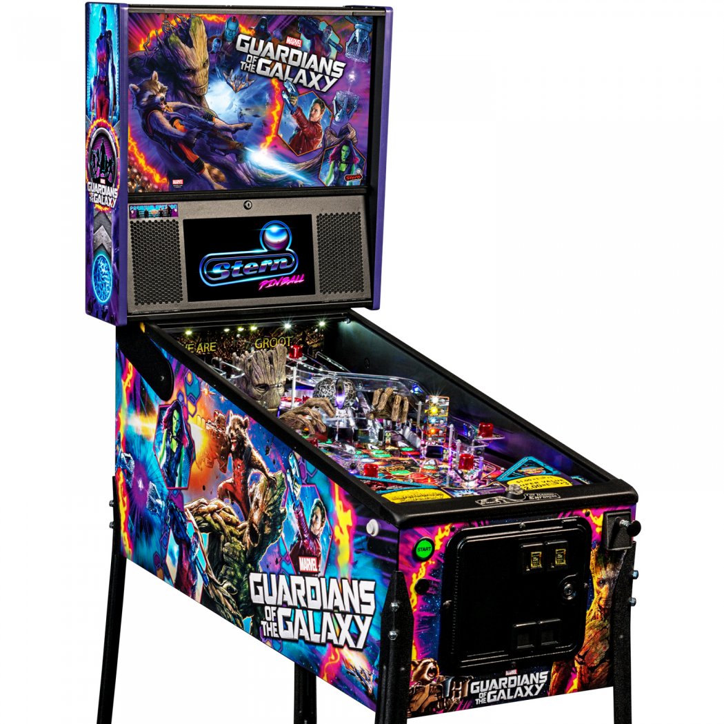 Guardians Of The Galaxy Premium Pinball Machine Liberty Games