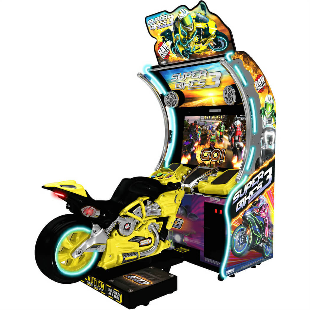 Raw Thrills Super Bikes 3 Arcade Machine | Liberty Games