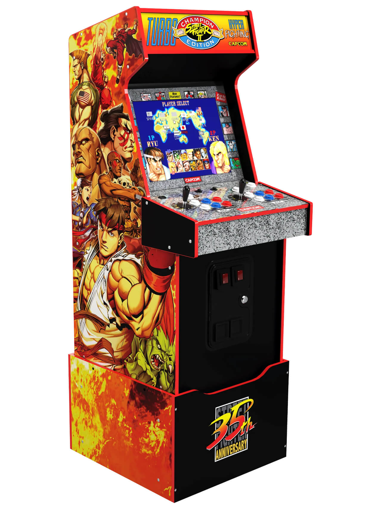 Arcade1Up Street Fighter II Turbo Capcom Legacy Arcade Machine