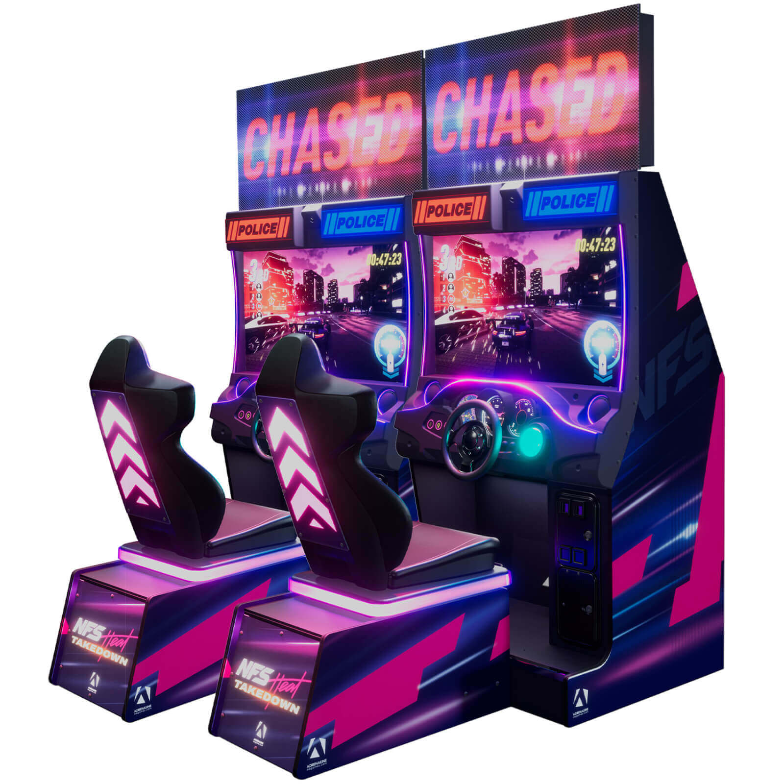 NFS Heat Takedown Arcade Machine | Liberty Games