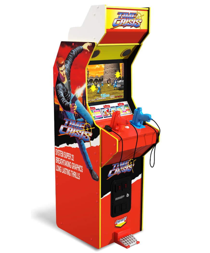 Arcade1Up Time Crisis Deluxe Multi Arcade Machine | Liberty Games