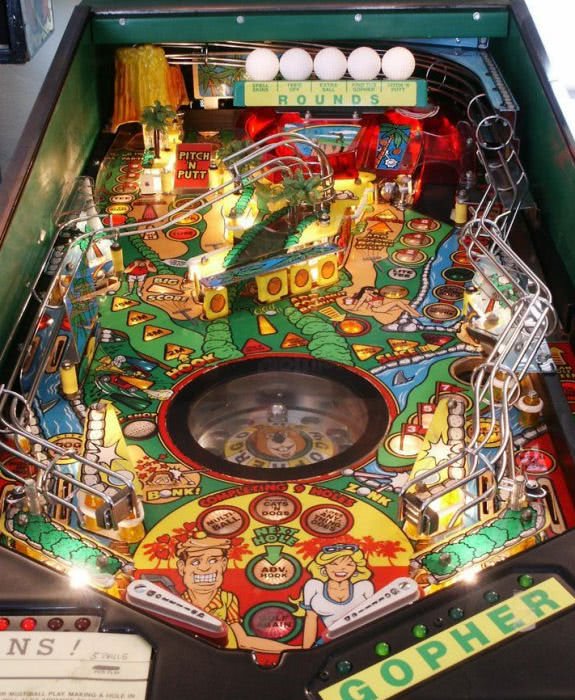 teed off pinball for sale