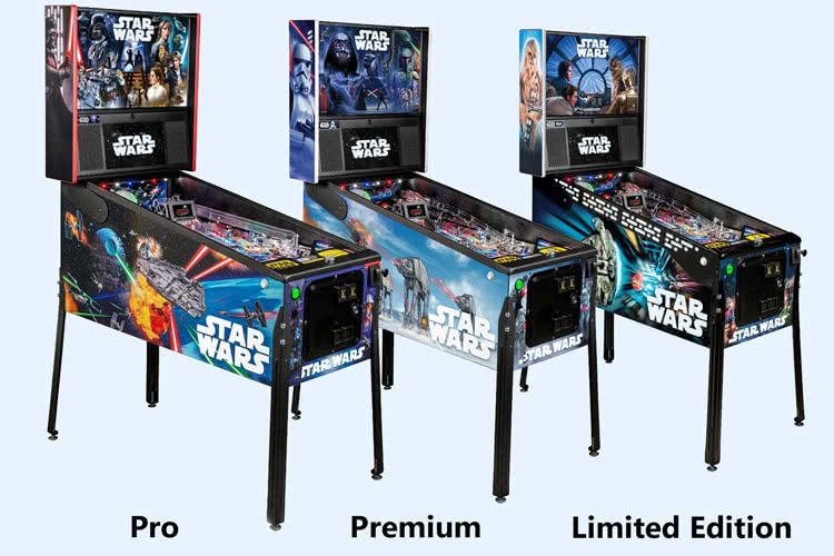 Stern Star Wars Premium Pinball Machine | Liberty Games