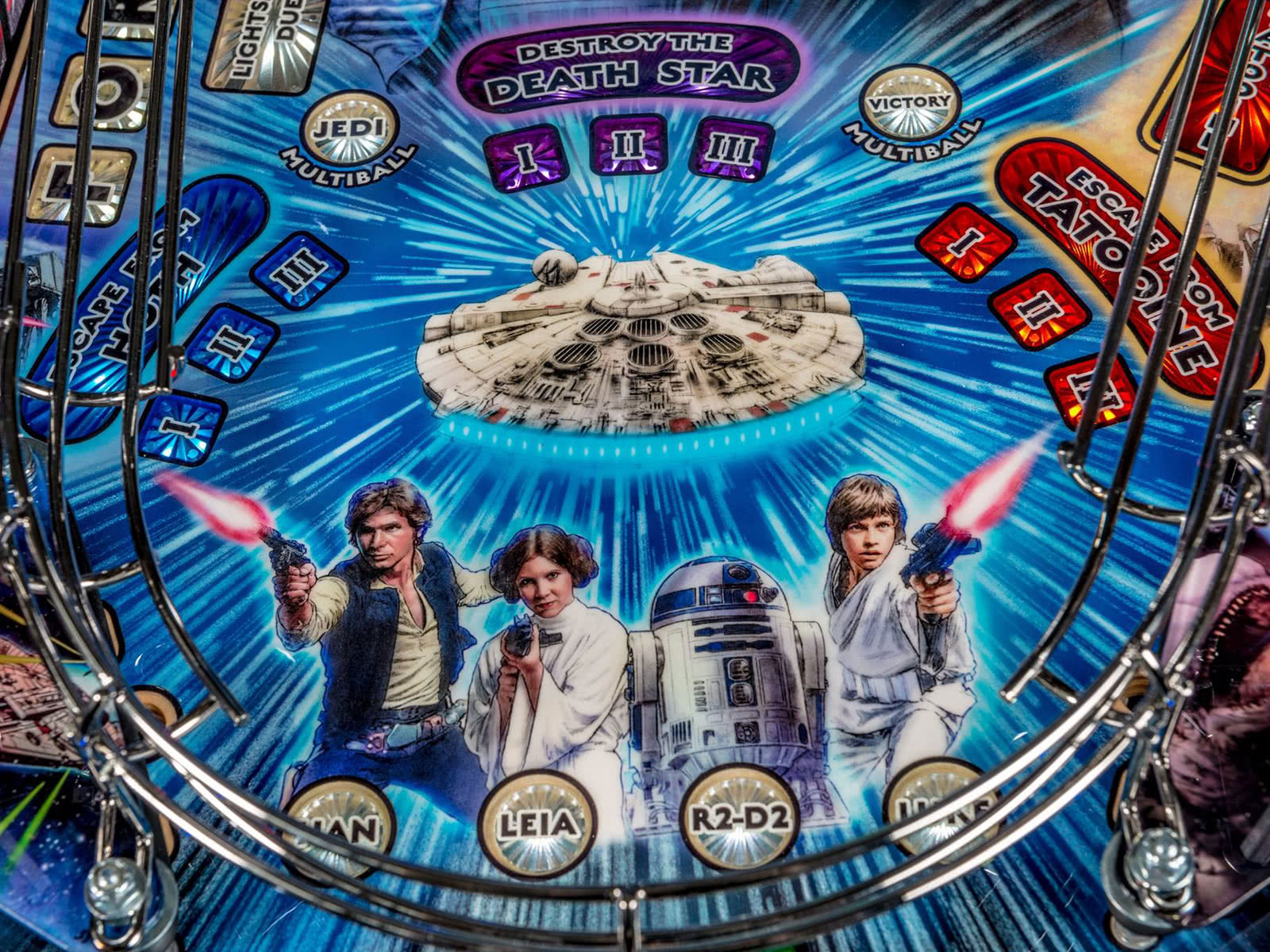 Stern Star Wars Premium Pinball Machine | Liberty Games