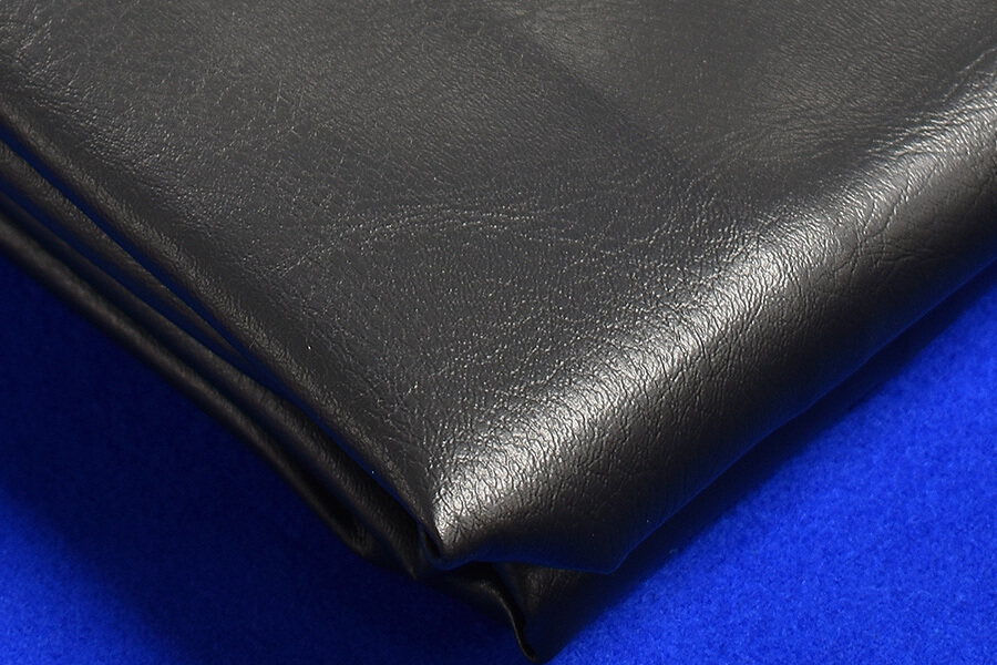 Pureline Black Leather Pool Table Cover 