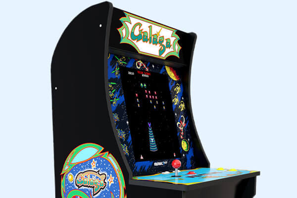 open locked galaxian arcade game