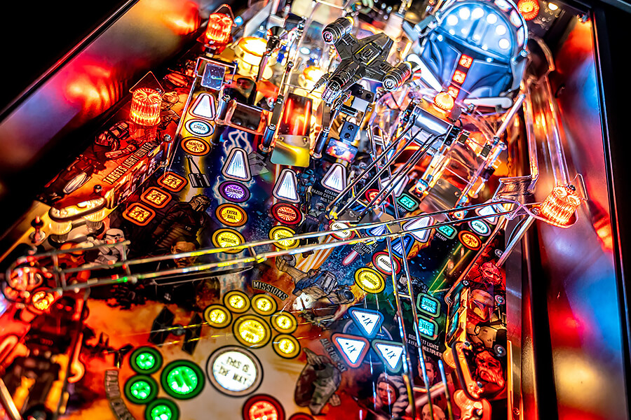 Stern The Mandalorian Premium Pinball Machine | Liberty Games