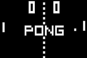 The Arcade1Up Pong game.