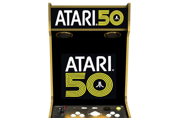 Atari 50th Anniversary Deluxe Multi Game Arcade Machine By Arcade1Up