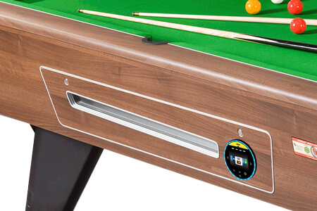 A contactless pool table mech.