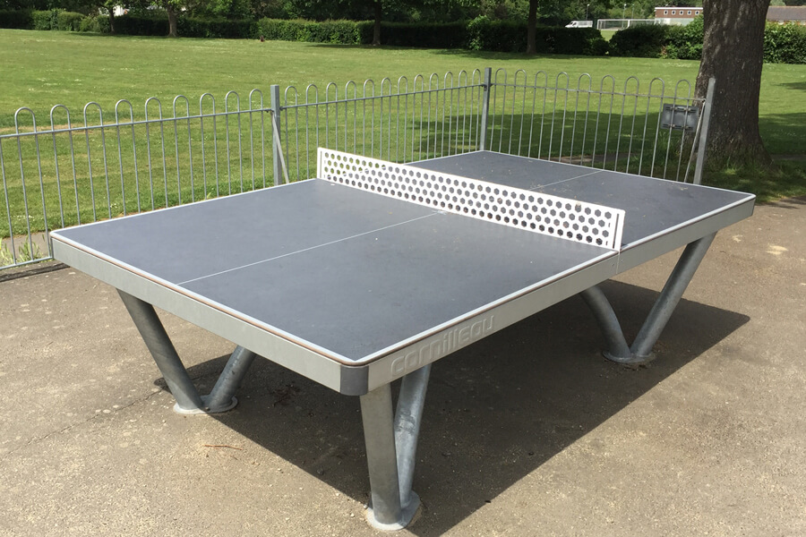 how big is a table tennis table