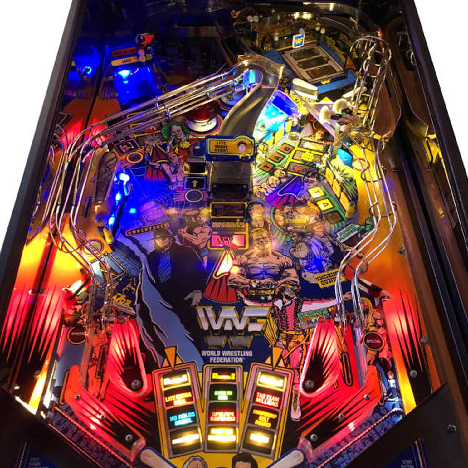 wwf royal rumble pinball machine for sale