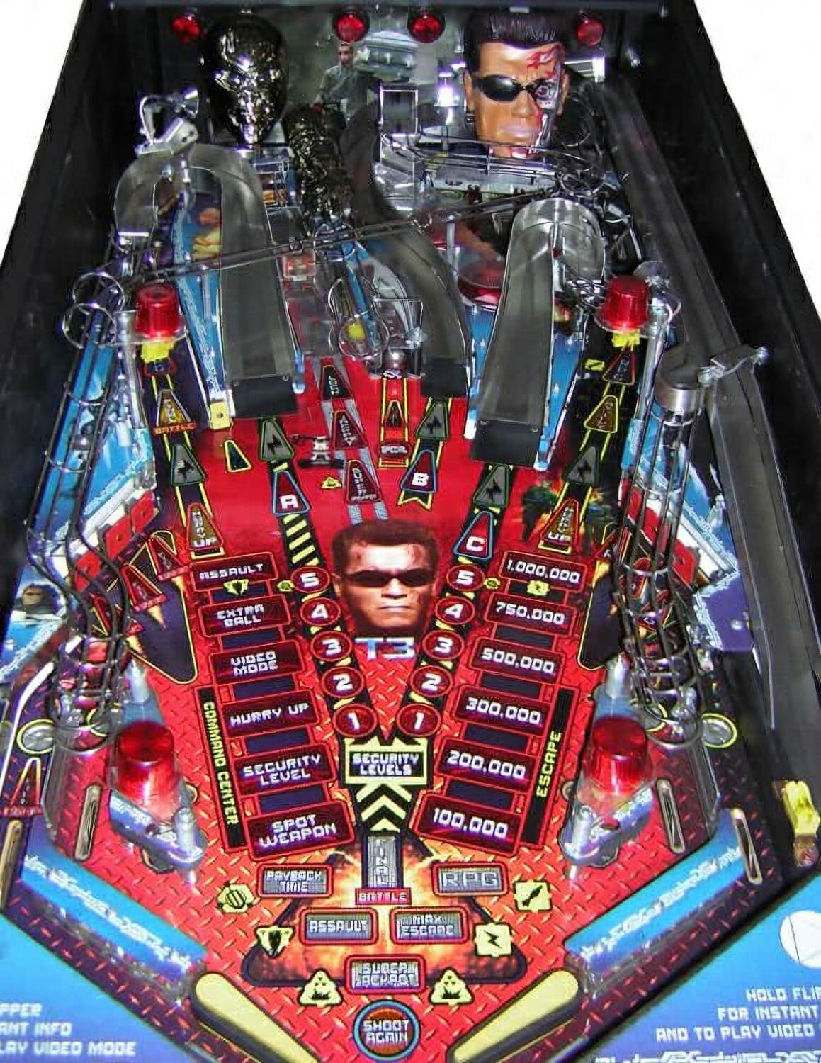 terminator 3 rise of the machines pinball