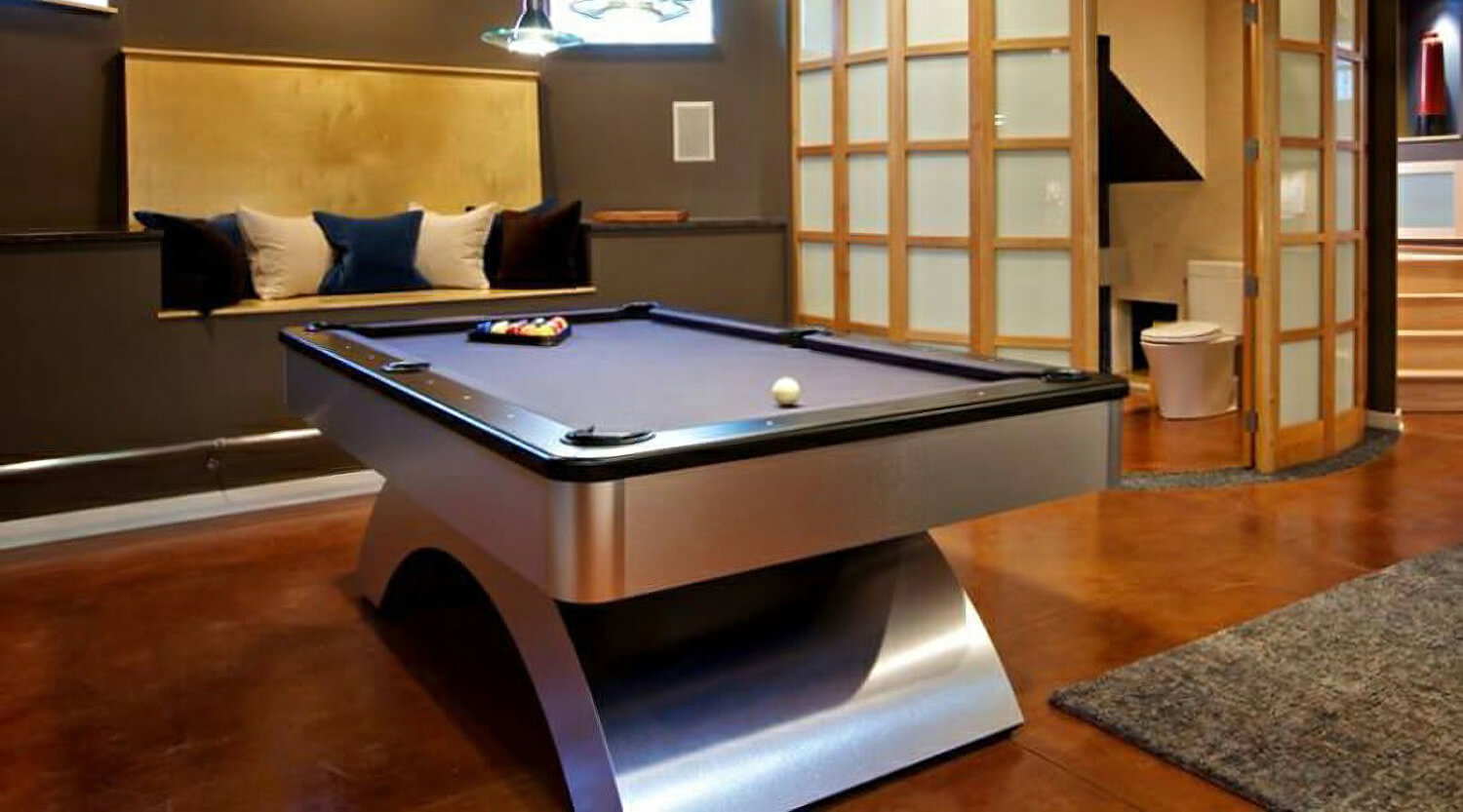 The Roma Luxury Slate Bed Pool Table | Liberty Games