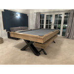 The Pureline Texas 7ft/8ft Slate Bed Pool Table | Liberty Games