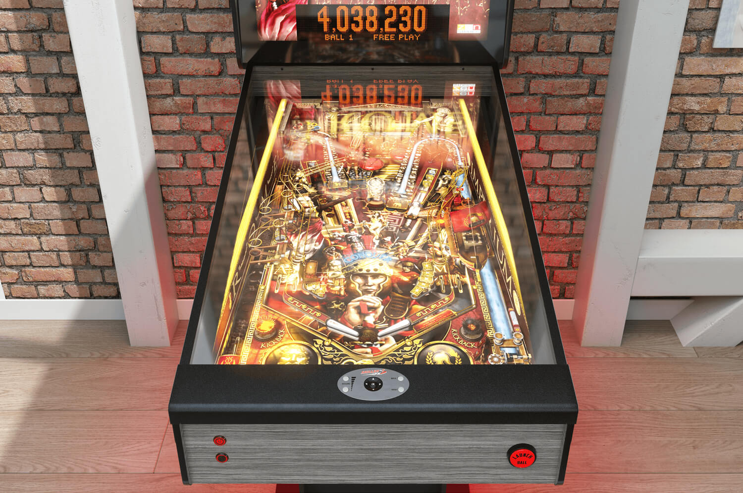 Skillshot FX Virtual Pinball Machine With a (55 Playfield - 96 Officially  Licensed Pinball Tables Already Included) (New for 2024)