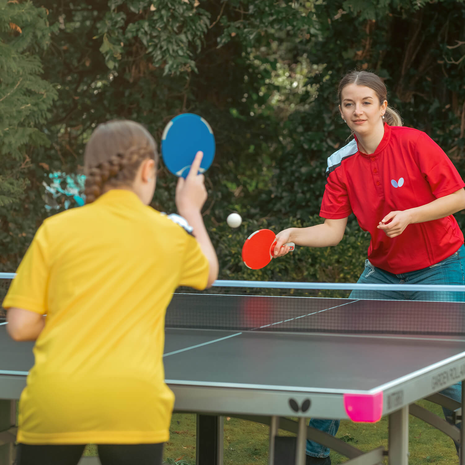 Butterfly Garden Rollaway 8000 Tennis Table Liberty Games 