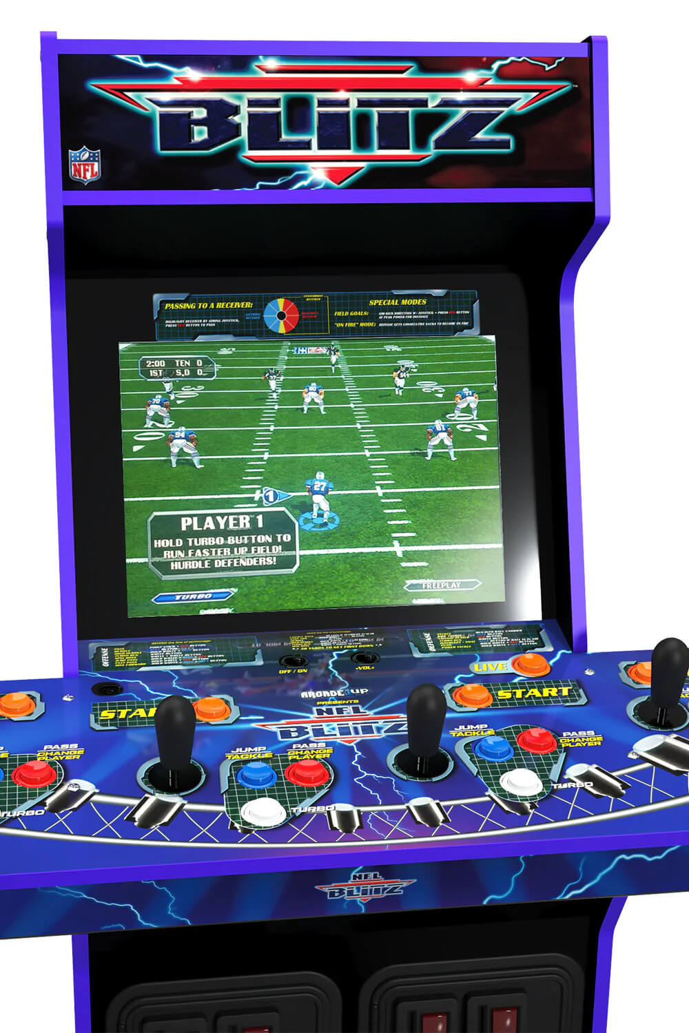 arcade1up nfl blitz arcade console