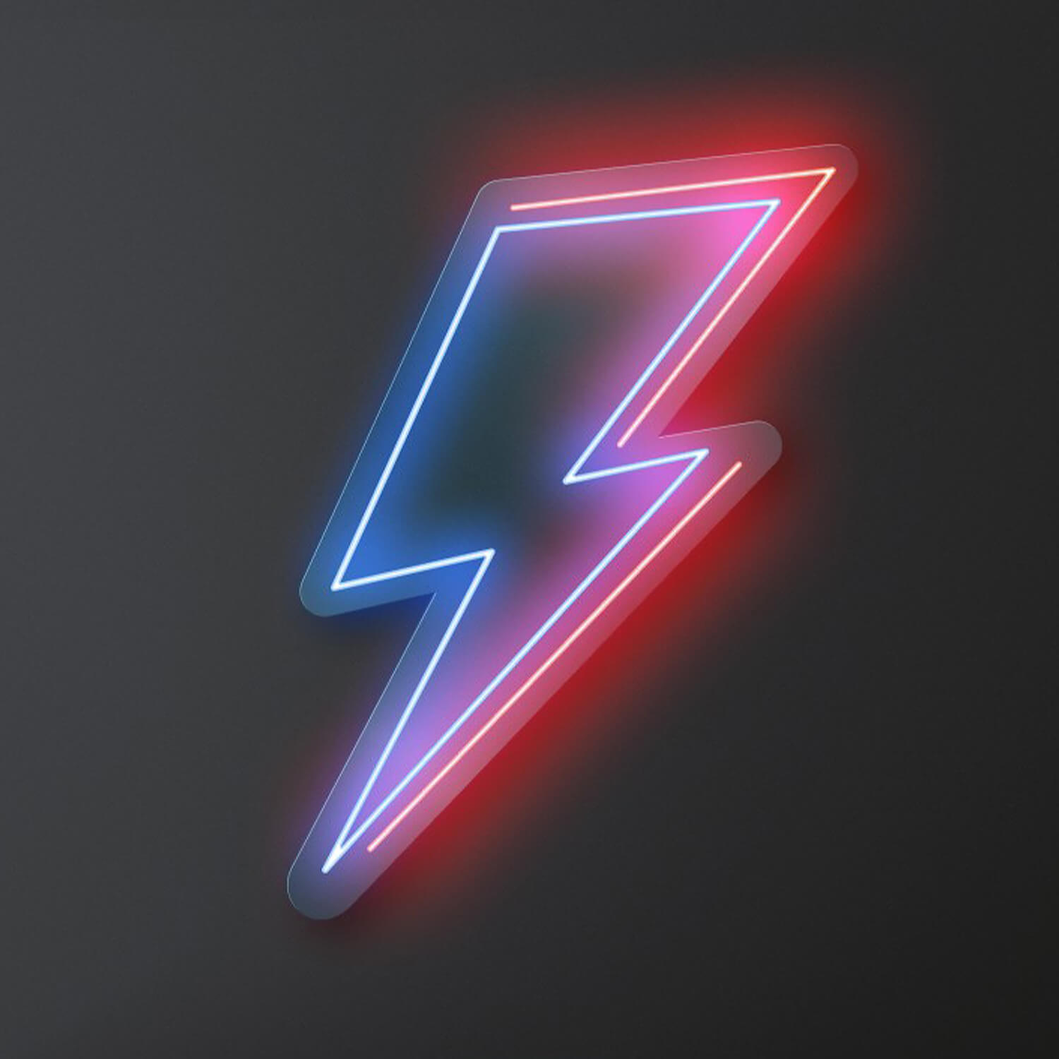 Lightning bolt online neon sign