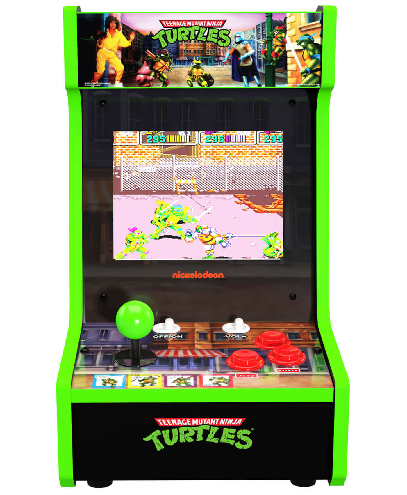 teenage mutant ninja turtles arcade 1 up