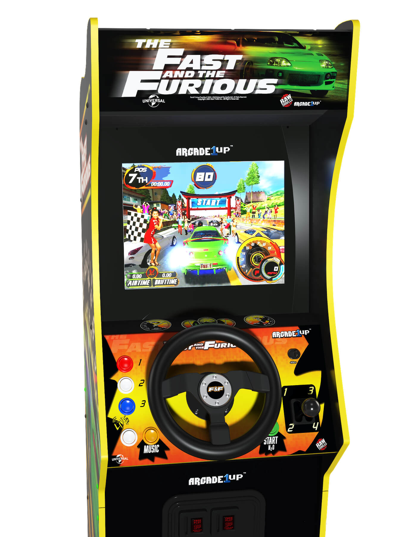 Arcade1Up The Fast & The Furious Deluxe Arcade Machine | Liberty Games