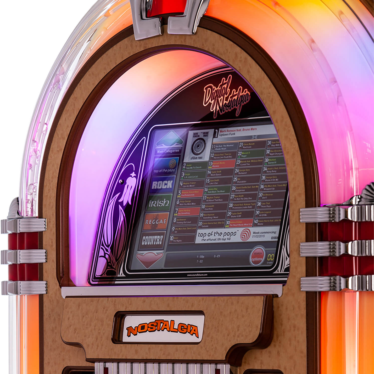 Sound Leisure SL15 Slimline Digital Jukebox Liberty Games