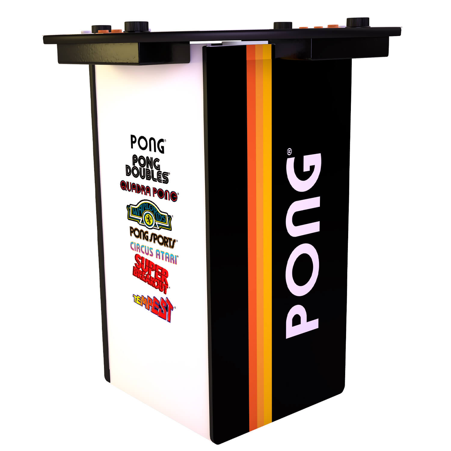 pong head to head arcade table