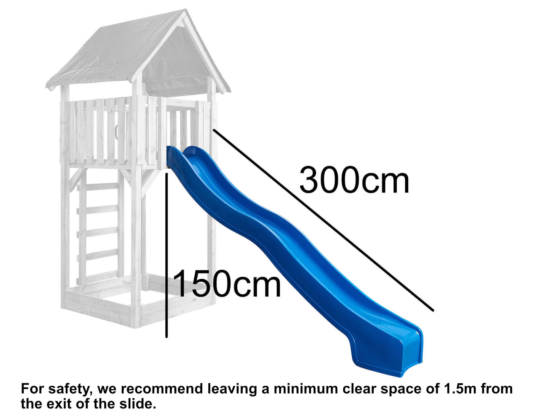 Slide for 1.5 2025 m platform