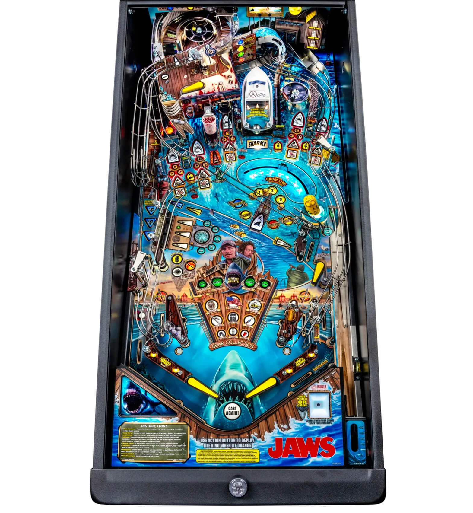 Stern Jaws Premium Pinball Machine Liberty Games