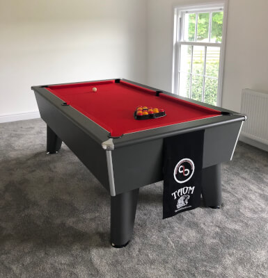 Blackball Slate Bed Pool Table | Liberty Games