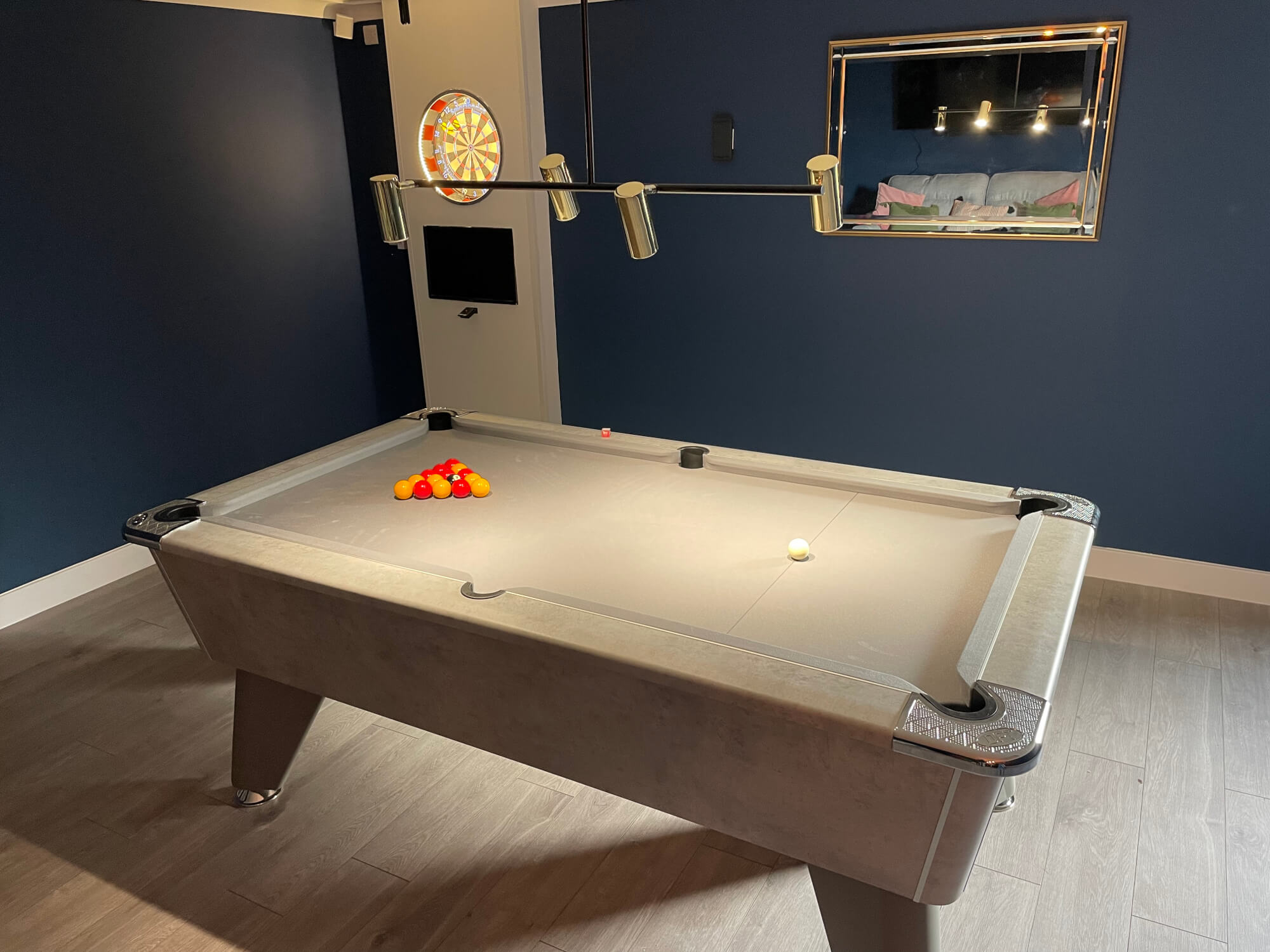 Omega Professional Slate Bed Pool Table - 6 ft, 7 ft, 8 ft